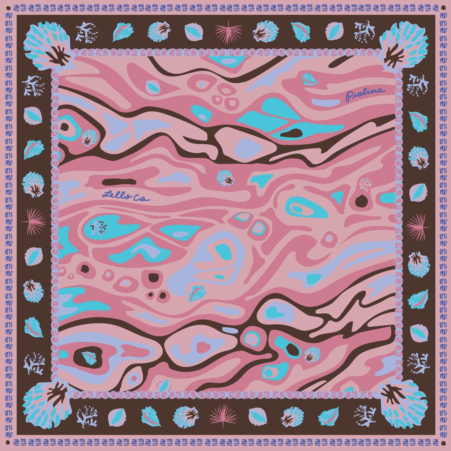 PIOLÍNA x Lello Co Magnetic SilkSnap Scarf