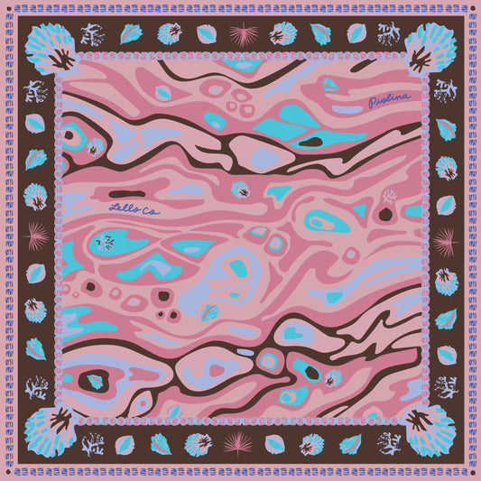 PIOLÍNA x Lello Co Magnetic SilkSnap Scarf